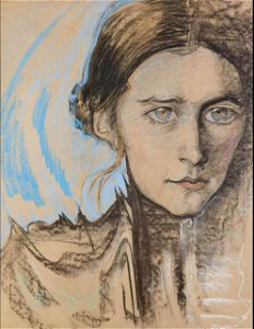 Stanisław Ignacy Witkiewicz, Portrait of Krystyna Głogowska