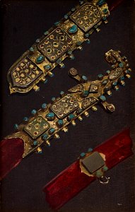 Stanisław von Chlebowski - Study of a Turkish Sabre from the 17th C. - MNK II-a-81 - National Museum in Kraków