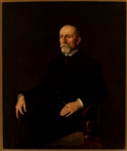 Stanisław Lentz - Portrait of Władysław Bogusławski - MP 79 MNW - National Museum in Warsaw
