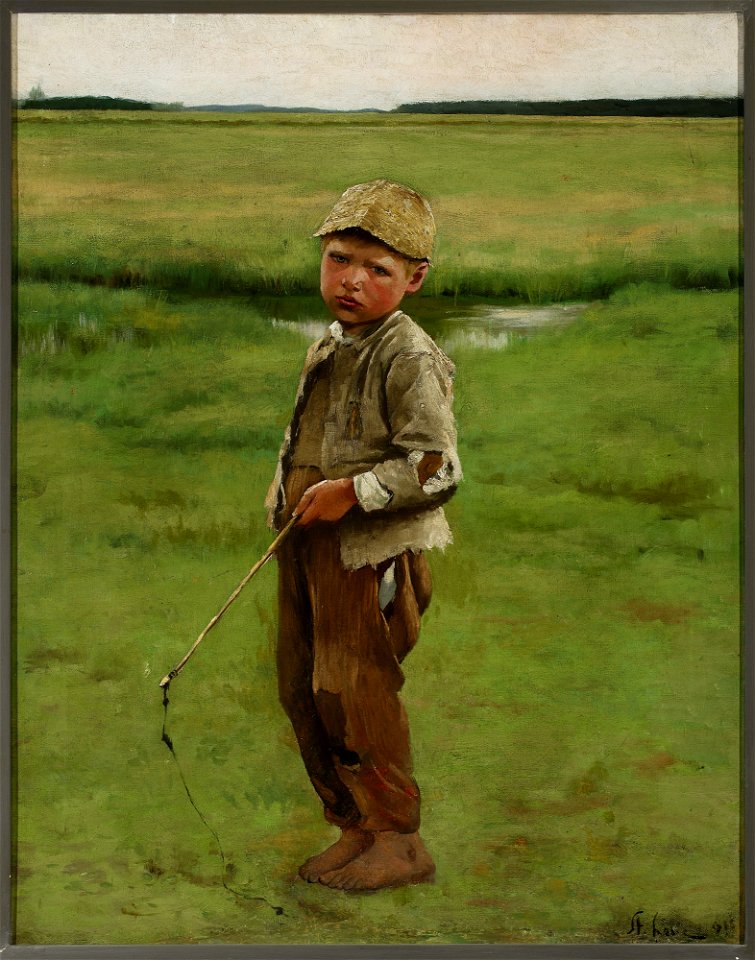 Stanisław Lentz - Shepherd boy - MP 72 - National Museum in Warsaw