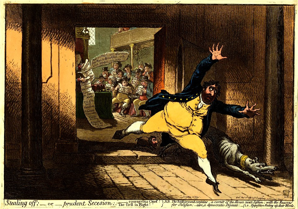 Stealing Off;-or-Prudent Secession; (BM 1851,0901.944)