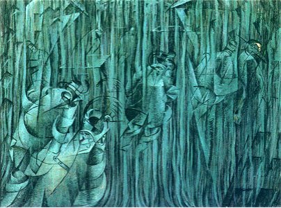 States of Mind III; Those Who Stay, by Umberto Boccioni, 1911