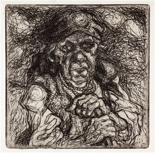 Stanisław Osostowicz - Stara wieśniaczka - Google Art Project