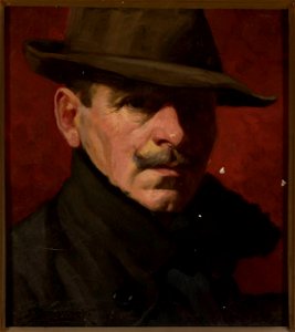 Stanisław Sawiczewski - Self-portrait - MP 2393 MNW - National Museum in Warsaw
