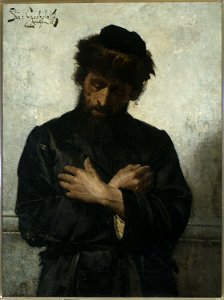 Stanisław Grocholski - Praying Jew - MP 128 - National Museum in Warsaw