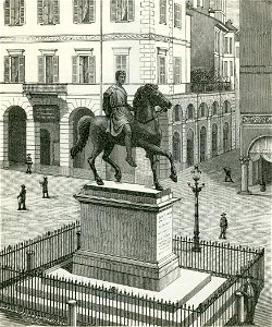 Statua equestre di Carlo Alberto Casale Monferrato