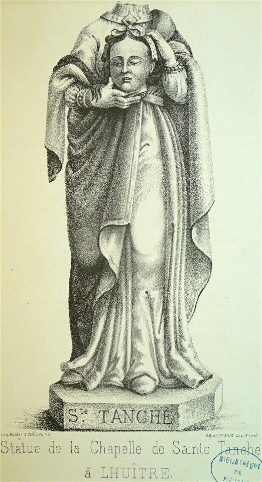 Statue de ste Tanche 06087