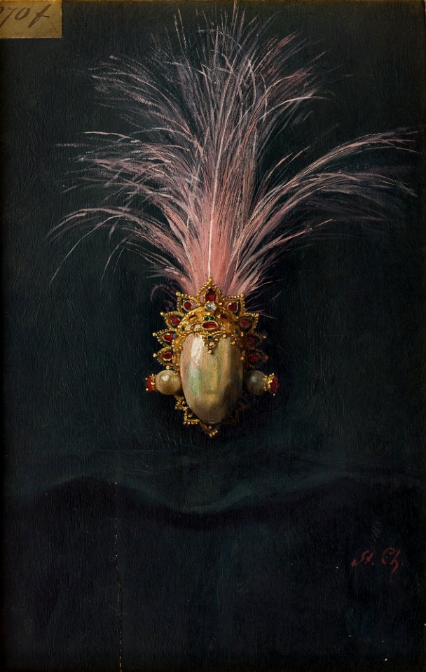 Stanisław von Chlebowski - Study of an Ornamental Escuffas - MNK II-a-86 - National Museum in Kraków