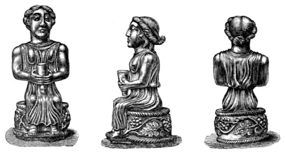 Statueta din centrul paterei de la Pietroasa