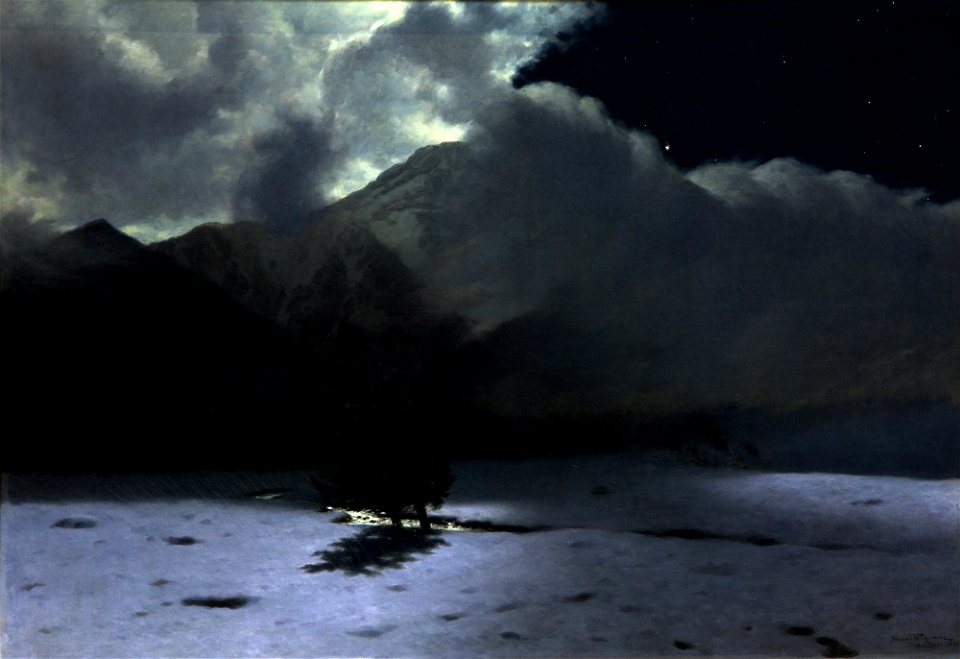 Stanisław Witkiewicz - Foehn Wind - MNK II-a-490 - National Museum Kraków