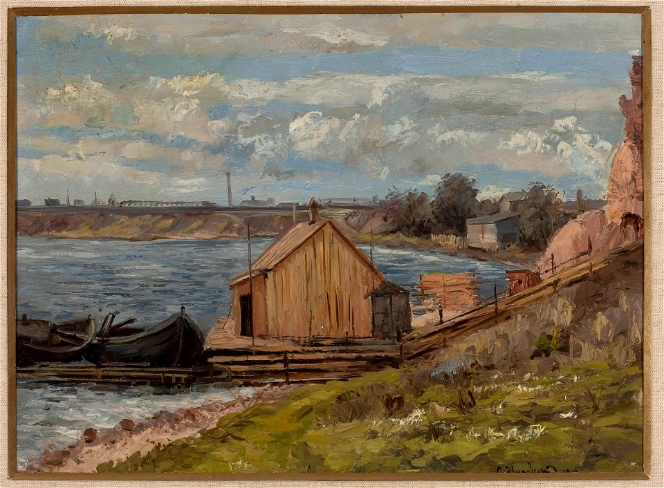 Stanisław Żukowski - Landscape - MP 1347 MNW - National Museum in Warsaw