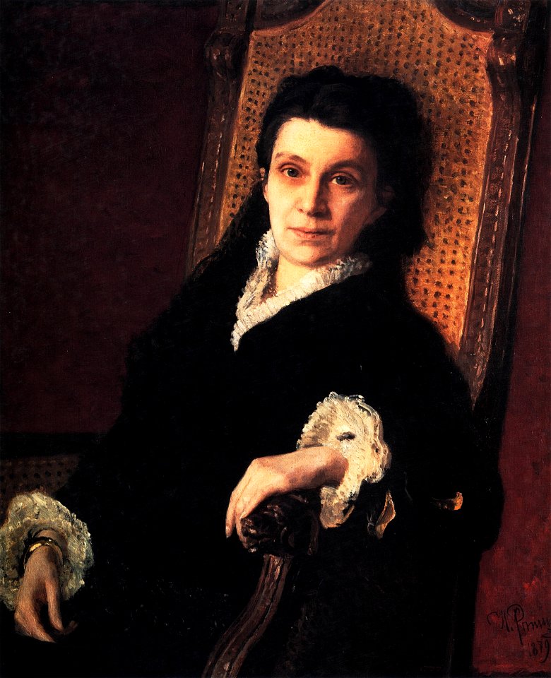Stasova by Repin