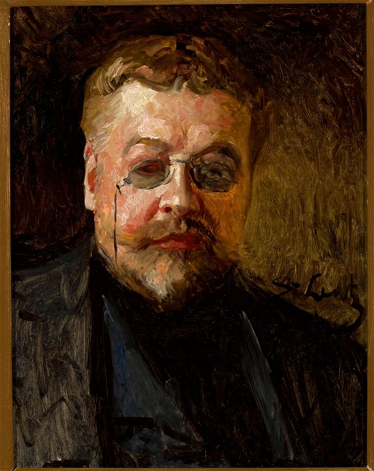 Stanisław Lentz - Portrait of Henryk Piątkowski - MP 61 MNW - National Museum in Warsaw
