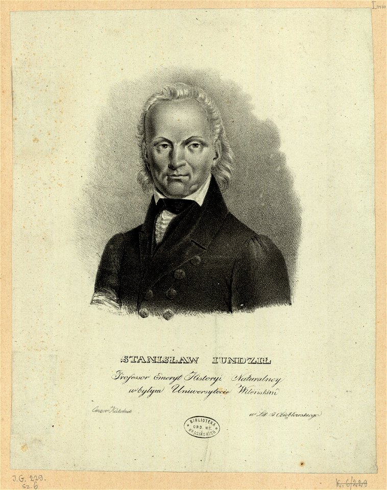 Stanisłaŭ Jundził. Станіслаў Юндзіл (J. Aziambłoŭski, 1825-50)