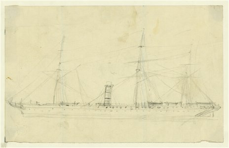 Steamship with three masts LCCN2004660041