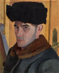 Stanisław Ignacy Witkiewicz - Autoportret - ca 1910. Free illustration for personal and commercial use.