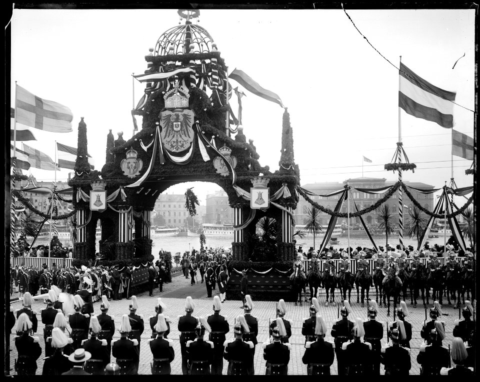 Statsbesök kejsar Wilhelm II 1908 - Livrustkammaren - 2814
