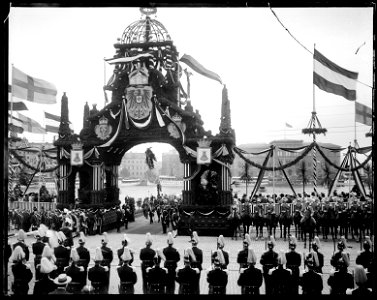 Statsbesök kejsar Wilhelm II 1908 - Livrustkammaren - 2814