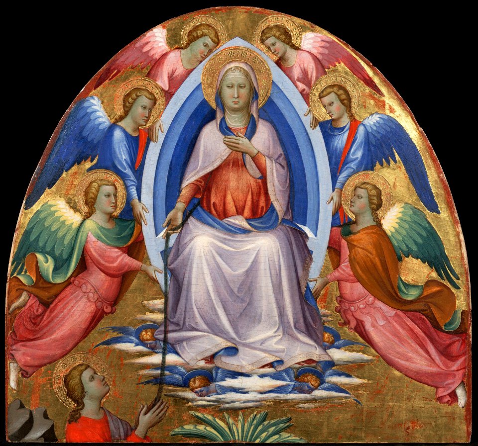 Starnina (Gherardo di Jacopo di Neri) - The Assumption of the Virgin - 1920.1 - Fogg Museum