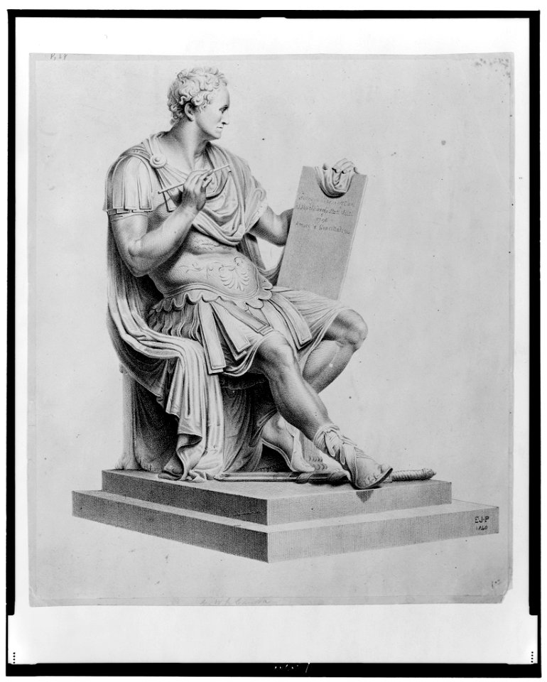 Statue of Geo. Wash. by Canova LCCN2003674483