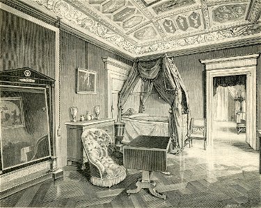 Stanza di Vittorio Emanuele II nel castello di Pollenzo
