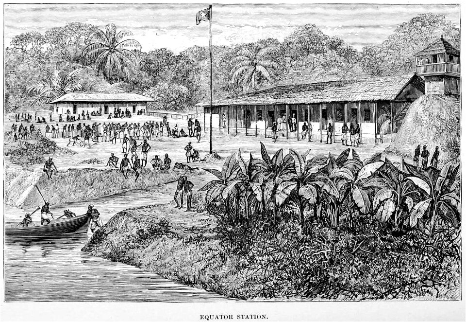 Stanley Founding of Congo Free State 71 Equator Station