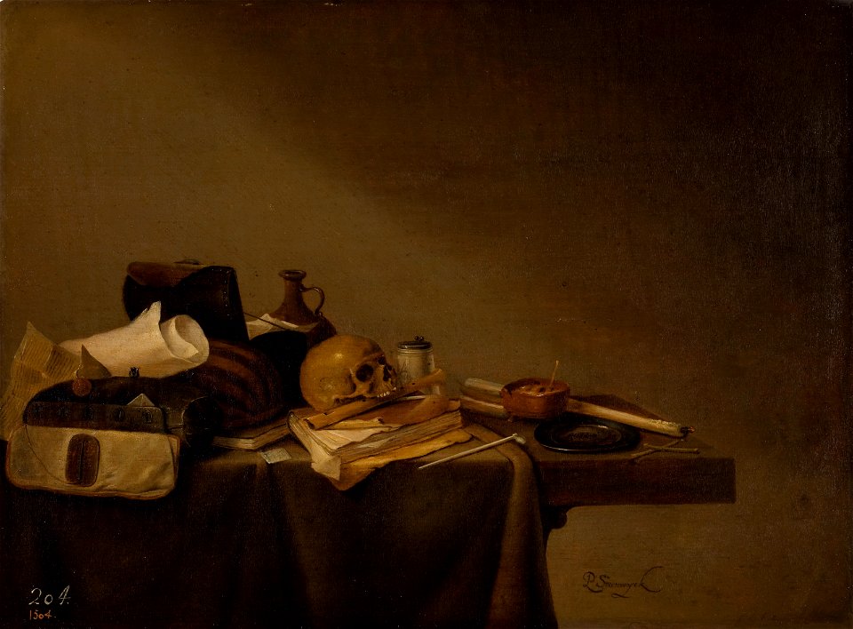 Steenwijck-emblema de la muerte-prado