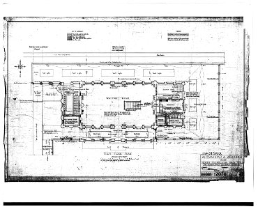 STATION BUILDING First Floor Plan Alterations and Additions (dated 7 17 14) - North Philadelphia Station