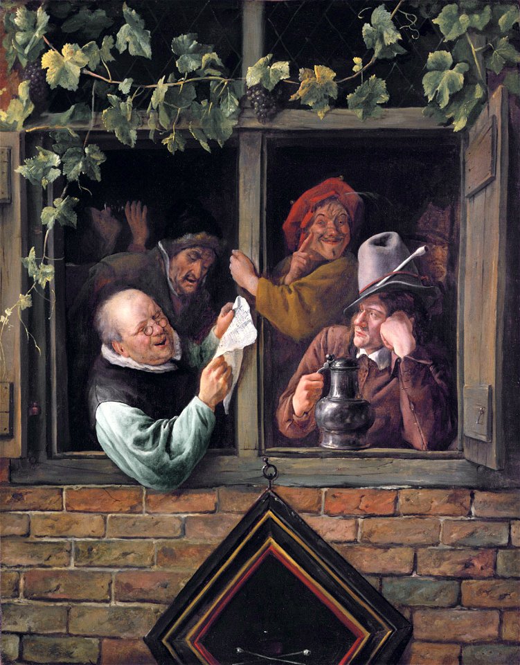 Steen Rhetoricians at a Window