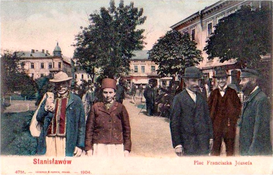 Stanisławów. Plac Franciszka Józsefa