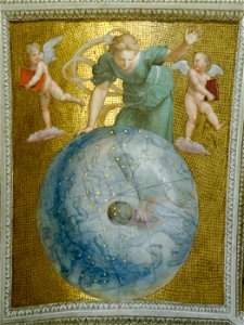 Stanza della Segnatura ceiling Urania