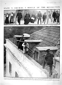 State V. Churchː A Result of the Revolution - The Graphic 1910