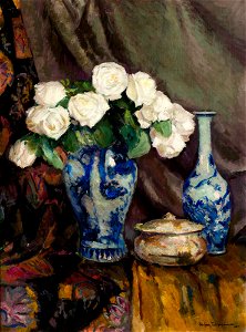 Stefan Filipkiewicz - White Roses - MNK II-b-166 - National Museum Kraków