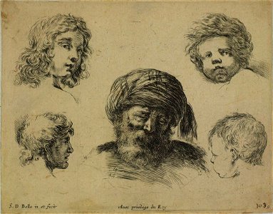 Stefano della Bella - Princípios de desenho
