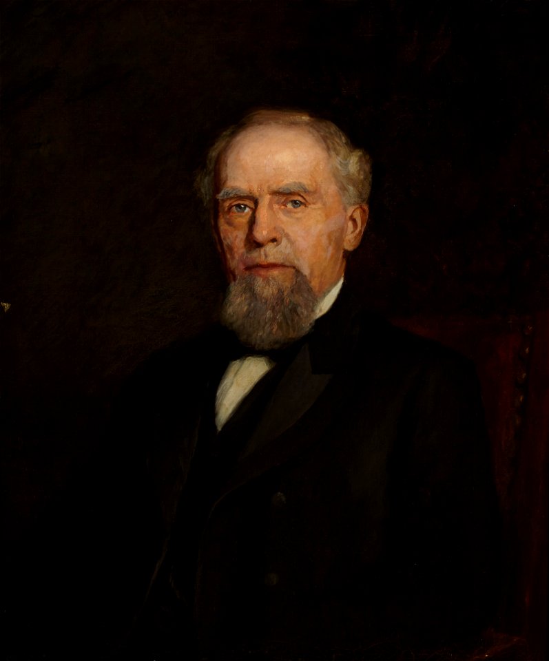 Theodore Clement Steele - Portrait of William J. Holliday - 80.487 - Indianapolis Museum of Art. Free illustration for personal and commercial use.
