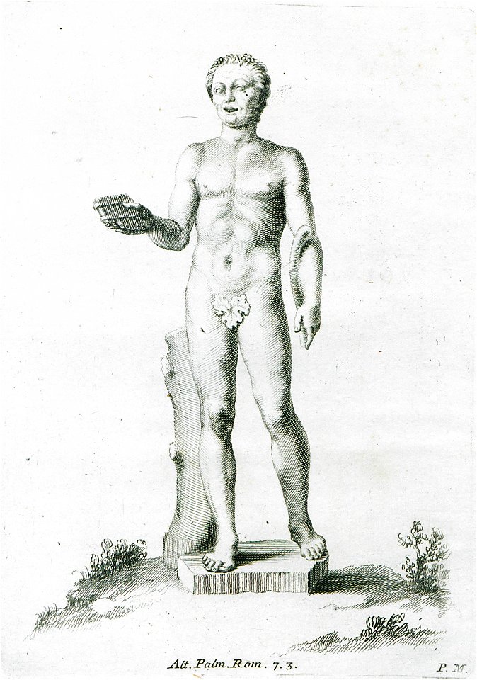 Statue of faun - Paciaudi Paolo Maria - 1761