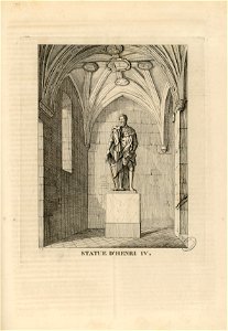 Statue d'Henri IV - Fonds Ancely - B315556101 A PELERIN 168