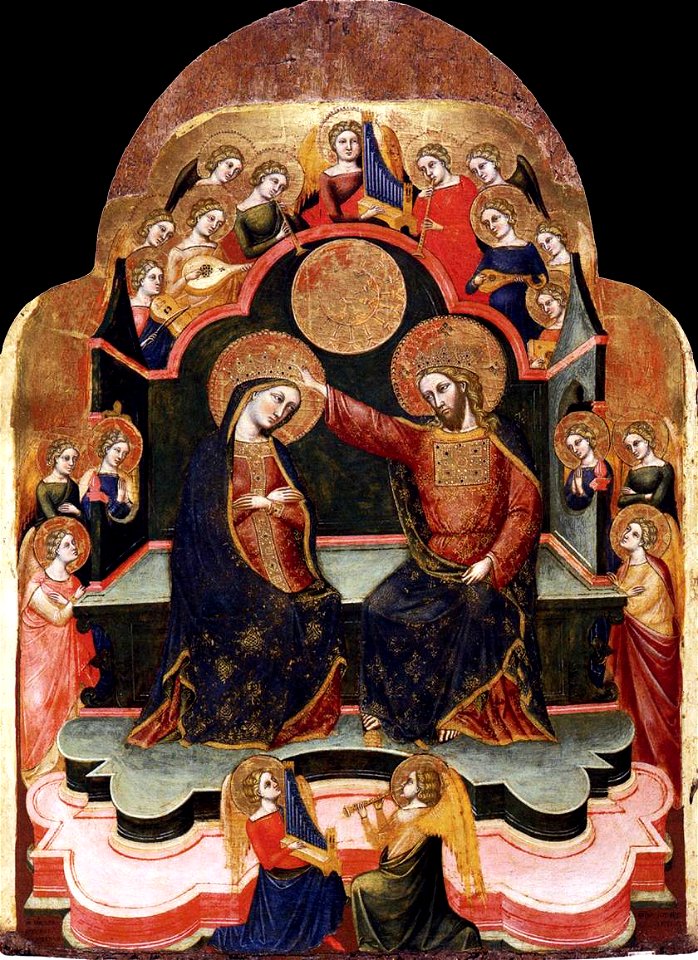 Stefano Di Sant'Agnese - Coronation of the Virgin - WGA21777