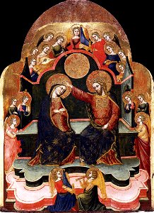 Stefano Di Sant'Agnese - Coronation of the Virgin - WGA21777