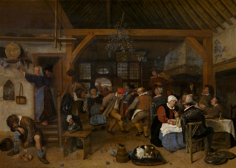 Jan Steen - Huwelijksfeest (KMSKA)