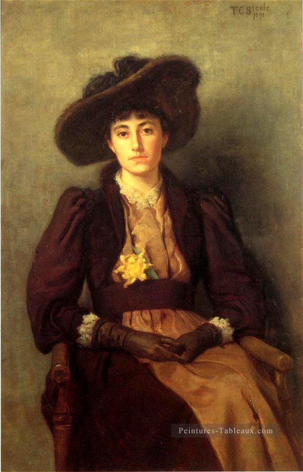 Theodore Clement Steele - Portrait of Daisy