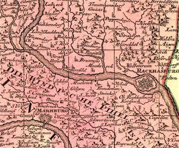 Steiermark Seutter 1728 Radkersburg