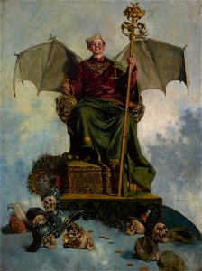 Stasiak, Ludwik (1858-1924) - Alegory of Satan (Lord of the World) - MNK II-b-3252 - National Museum Kraków