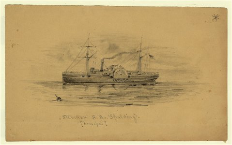 Steamer S. R. Spalding. (Transport) LCCN2004661339
