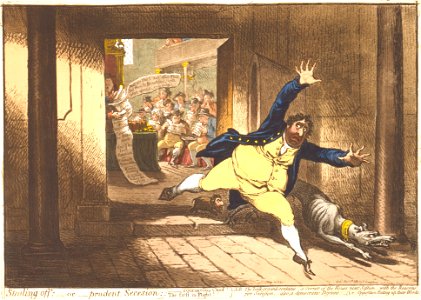 Stealing-Off-Gillray