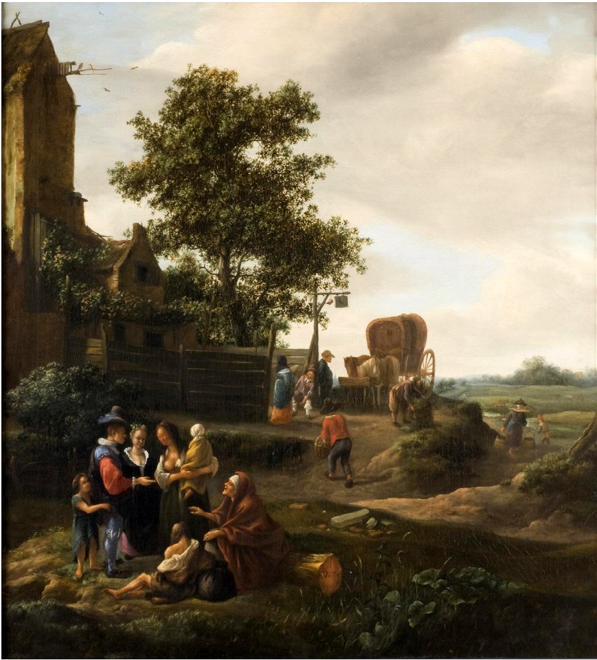 The Fortune Teller by Jan Steen Philadelphia Museum of Art W1902-1-21