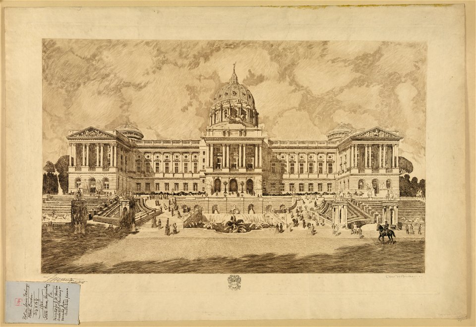 State house, Harrisburg LCCN2003679938