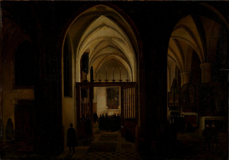 Hendrick van Steenwijck d.e. - Church Interior - NG.M.00069 - National Museum of Art, Architecture and Design