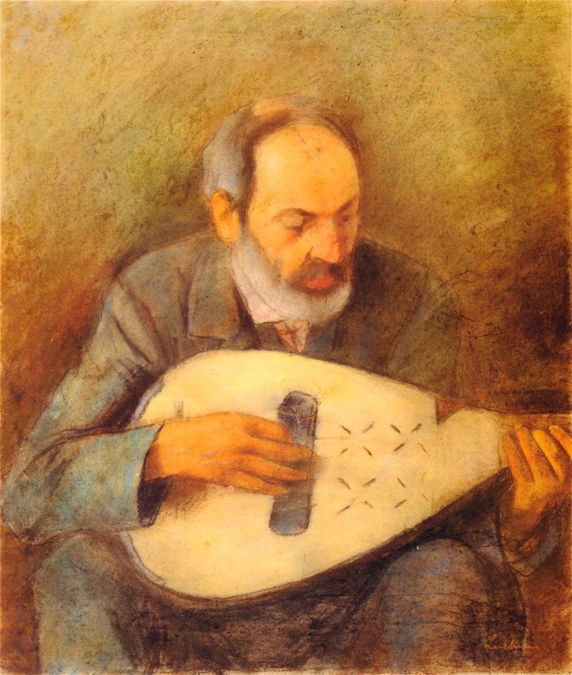 Stefan Luchian - Mos Nicolae cobzarul (1)