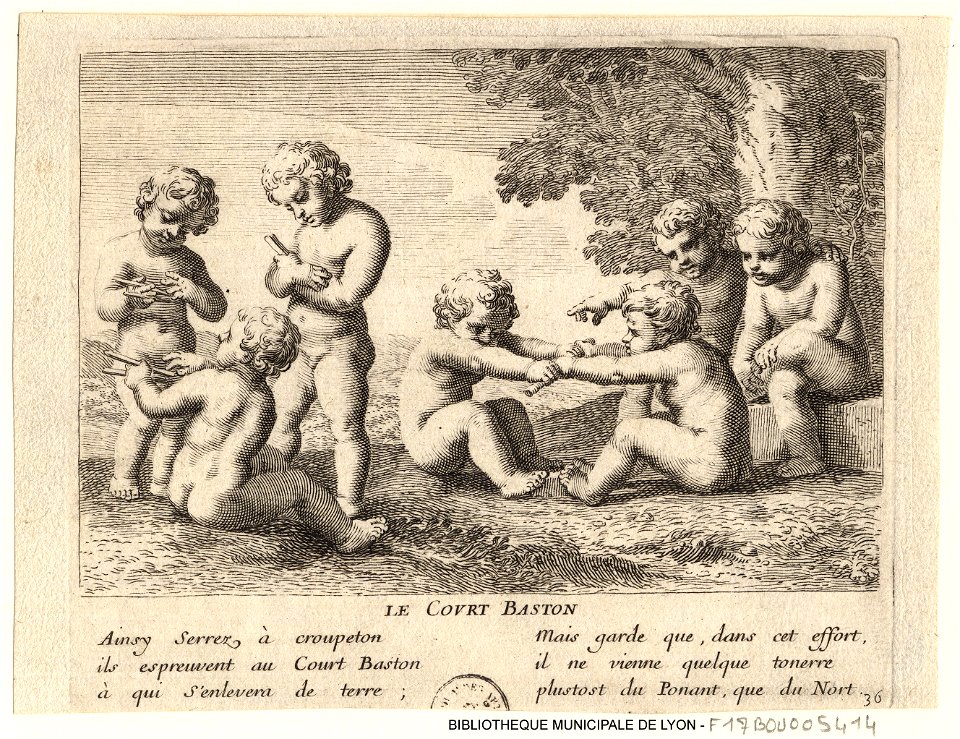 Stella - Jeux d'enfants 36 - Le Court baston, F17BOU005414